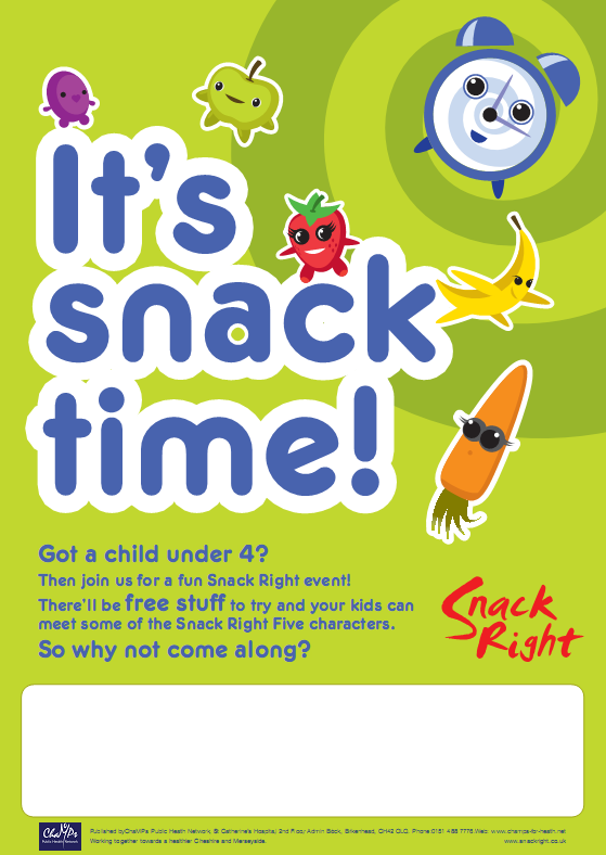 Snack Right poster