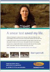 A Smear Test Saved my Life poster