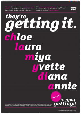Are you getting it? Poster